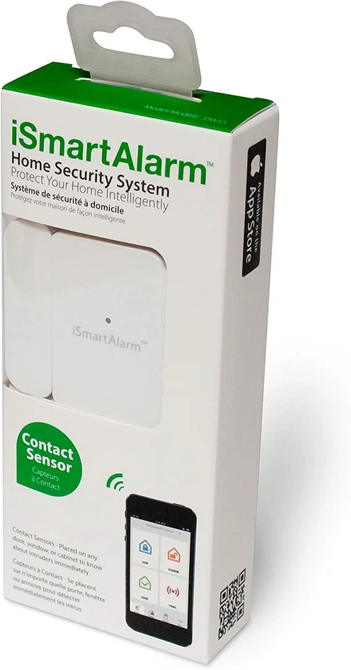 iSmartAlarm Contact Sensor (2pk) - Wireless Alexa & IFTTT Compatible - DWS3 NEW - Image 1 of 4