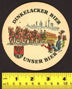 Deutscher Bierdeckel - Dinkelacker Bier (1968) - Bild 1 von 2