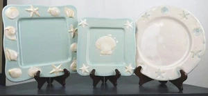 Home Studio, Shoreline Collection, Round or Square Dinner Plates or Salad Plates - Picture 1 of 23