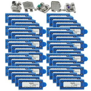 50 set Dental Orthodontic Metal Brackets ortodoncia MIM Mini Braces MBT 022 345 - Picture 1 of 13