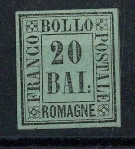 P2969 E - ROMAGNA SASS. 9, MIT ORIGINALGUMMI, SEHR FRISCH - Bild 1 von 1