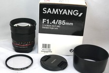samyang 85 mm f1.4 MF Canon Halterung