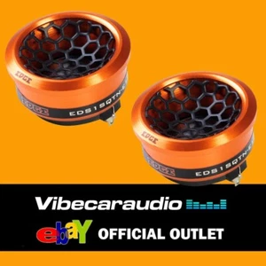 Edge EDS1SQTN-E1 - 1.9" Silk Dome Car SPL Tweeter 200W Total Power - PAIR - Picture 1 of 4