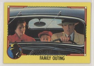 1990 Topps Dick Tracy Tess Trueheart The Kid Dick Tracy Family Outing #41 1u6