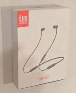 Apple BEATS X Wireless Earphones Black - Genuine - Brand New - Picture 1 of 2