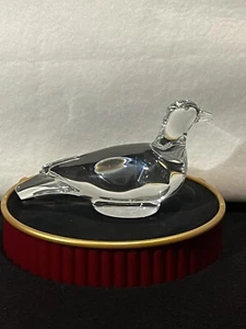 Baccarat Crystal Pigeon/Dove Bird Figurine - Picture 1 of 5
