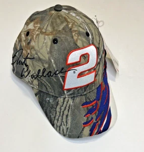 Neu mit Etikett Nascar Snapback Camo Mütze Chase #2 Rusty Wallace Racing authentisch - Bild 1 von 8