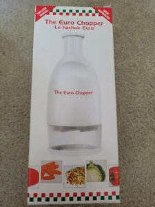 New Open Box The Euro Chopper Deluxe Model Hand Held Food Chopping Machine - Picture 1 of 6