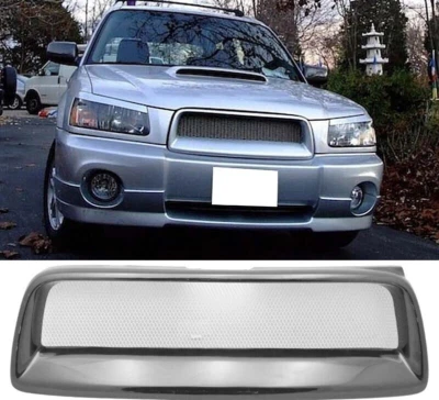 Se adapta a Subaru Forester SG DS Style 2003-2005 parachoques delantero capó rejilla de malla PU Foto 1 de 4