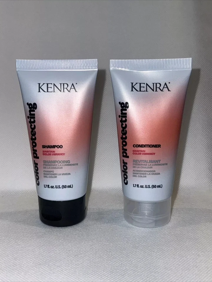 KENRA Champú y Acondicionador Protector de Color SET DUO Tamaño de Viaje 1.7oz/50ml cada uno Foto 1 de 1