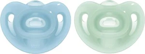 Nuk Sensitive Chupete 6-18 meses, 100% silicona para piel delicada, sin BPA, - Imagen 1 de 3