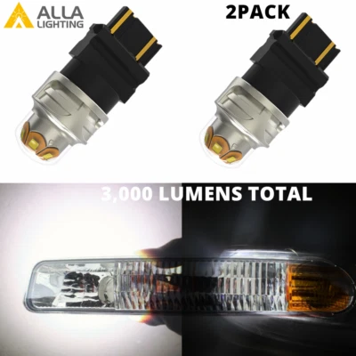 LED White Corner Parking Light Bulbs For 1999-06 GMC Sierra Yukon XL, Heavy Duty - Image 1 of 4