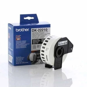 Brother White Cont. Paper Roll Direct Thermal Roll 2.9x 30.5m • LCH-DK-22210 - Picture 1 of 1