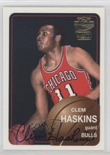 2005-06 Topps 1952 Style Fan Favorites Auto Clem Haskins #FFA-CHA.2 Auto