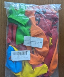 Sesame Street Rainbow Latex Party Balloons 12 Inches 24 Birthday Balloons - Picture 1 of 5