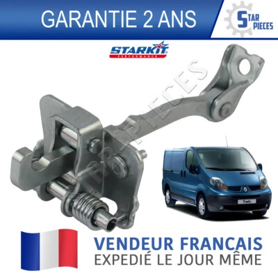 ARRET TIRANT LIMITEUR CHARNIERE PORTE AVANT GAUCHE DROIT RENAULT TRAFIC 01-14