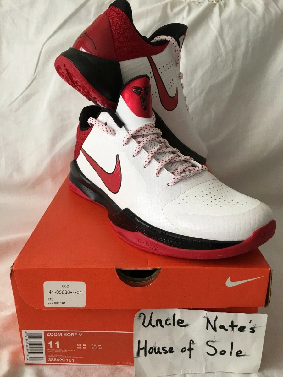 Nike Zoom Kobe 5 Varsity Red for Sale - Authenticity Guaranteed - eBay