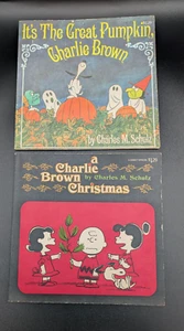 A Charlie Brown Christmas It's The Great Pumpkin First Printing Paperback Books - Picture 1 of 8
