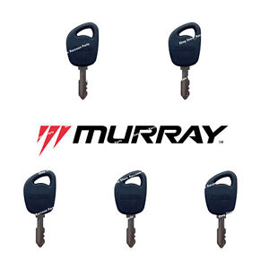 5 Murray Mower & Lawn Tractor Ignition Keys 327349MA M12538 M15542 LT5 CR12