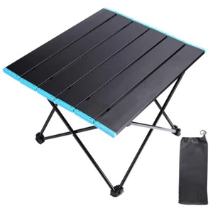 Klapptisch Aluminium Camping Tisch Beistelltisch hoch klein faltbar Campingtisch - Bild 1 von 12
