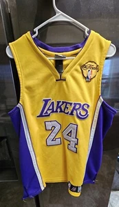 Kobe Bryant 24 Adidas Authentic LA Lakers NBA The Finals Jersey Size 44 - Picture 1 of 12