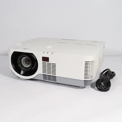 NEC P502W DLP WXGA HDMI Projector | 3101 Filter Hours, 0 Lamp Hours - Image 1 of 4