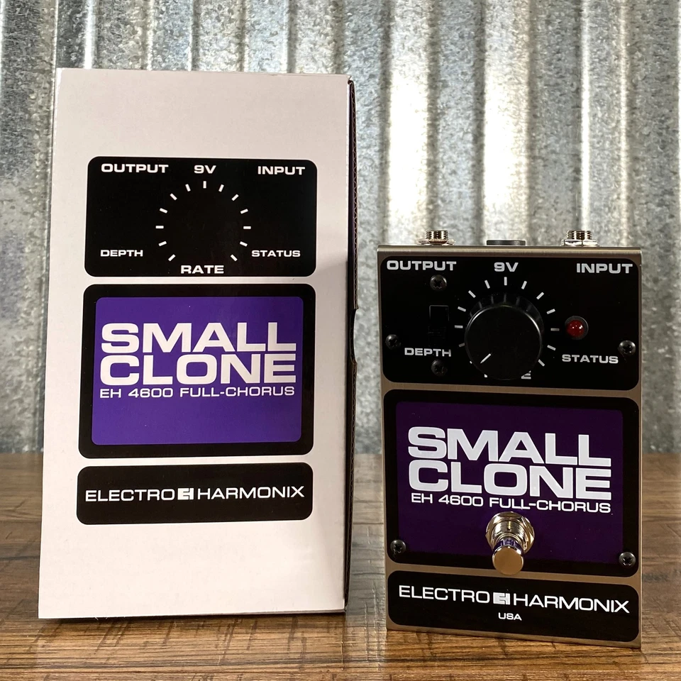 Pedal efecto para guitarra Electro-Harmonix EHX pequeño clon analógico coro Foto 1 de 4