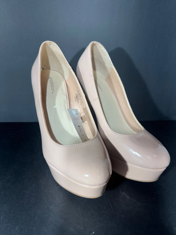 Xhilaration Sae Fawn charol aguja punta redondeada EE. UU. para mujer talla 7,5 Foto 1 de 4