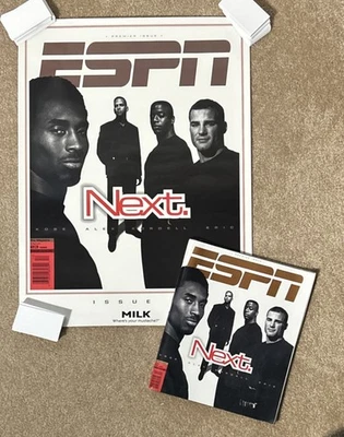 ESPN The Magazine - Edição Premier e pôster - 23 de março de 1998 - PRÓXIMO - Kobe Alex - Imagem 1 de 4
