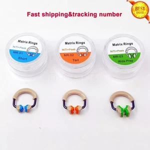 Bandas de matriz dental anillo abrazadera de matriz seccional separador 3D Garr Fit ison - Imagen 1 de 43