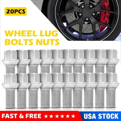 5-20 piezas tuercas pernos de rueda 0009904907 para Mercedes Benz SL550 CLS550 C250 C350 Foto 1 de 4