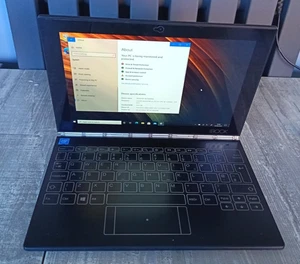 LENOVO YOGA BOOK yb1-x90f Intel Atom @1.44Hz X5-Z8550, 4GB RAM, 64GB SSD) - Picture 1 of 4
