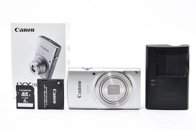 Canon IXY 180 Silber PowerShot ELPH 180 IXUS175 20MP 8x Zoom [EXC++] Japan E2926 - Bild 1 von 4
