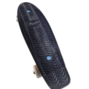 Rebel Urban Skateboard 17 inch Active Life Mini Black and White Skate Board Vtg - Picture 1 of 7