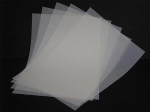 20 x Vellum Translucent Tracing Paper inserts for A6 Cards 110gsm 144 x 206mm 