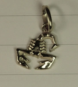 SCORPIONE Ciondolo in ARGENTO 925 millesimi Sterling Silver - Imagen 1 de 1