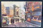 1929 Paris France Picture Postcard Cover To Shanghai China St Denis Door