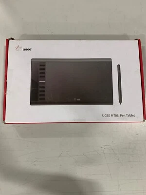 Ugee M708 Graphic Drawing Tablet, 10x6 in - Black (FBA_UG-M708-US) - Image 1 of 2
