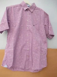 Fynch & Hatton Short Sleeve Shirt size Large - Picture 1 of 6
