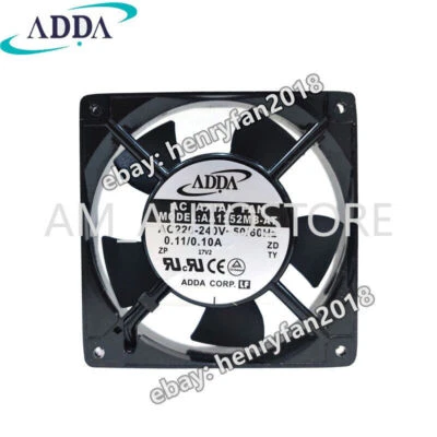 AA1252MB-AT ADDA Axial Fan AC 220-240V 0.11/0.10A 120*120*25mm Cooling Fan 2Pin - Image 1 of 4