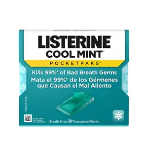 Listerine Pocketpaks Cool Mint 24ct - Picture 1 of 1