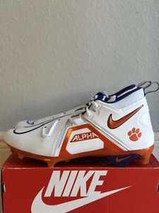 Scarpe da calcio Nike Alpha Menace Pro 3 Clemson Tigers NCAA DH3355-112 taglia 16 - Foto 1 di 6