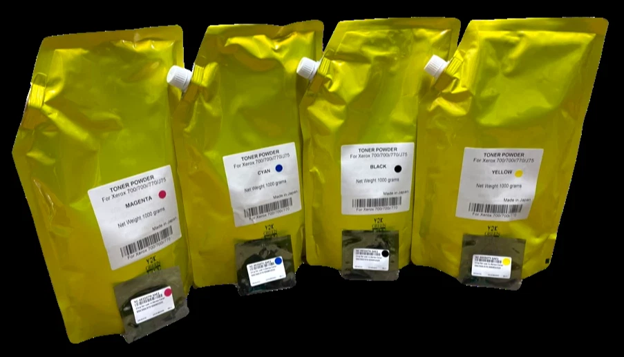 4KG Japan Replacement Toner For Xerox Color 700 CJ75 Refill+Chip 1KG/bag SOLD - Image 1 of 1