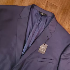 Blazer giacca lana blu navy Jos A Bank Traveler nuovo con etichette taglia 60R vestibilità sartoriale - Foto 1 di 12