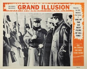 Grand Illusion lobby card Erich von Stroheim Pierre Fresnay 1937 OLD MOVIE PHOTO