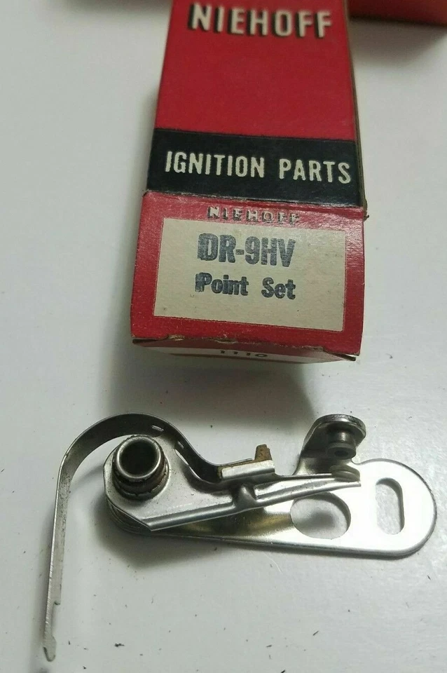 Juego de puntos Niehoff # DR-9HV para Chevrolet 1953-62 L-6, Rambler 1958-62 L-6; etc. Foto 1 de 1