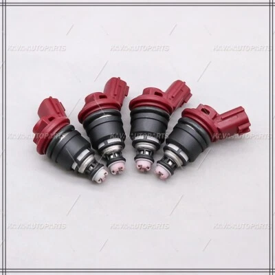 Juego (4) Inyectores de Combustible 16600-96E01 para Nissan Altima 2.4L L4 1993-1999 Foto 1 de 4