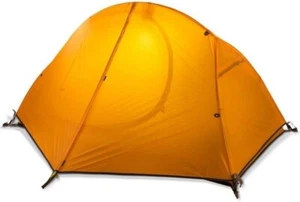 Naturehike Cycling Tent Ultralight 20D Single Person Orange Camping Hiking New - Picture 1 of 6