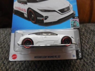 Hot Wheels RARO ERROR Sin tampo lateral Nissan Leaf Nismo RC 02 Foto 1 de 3