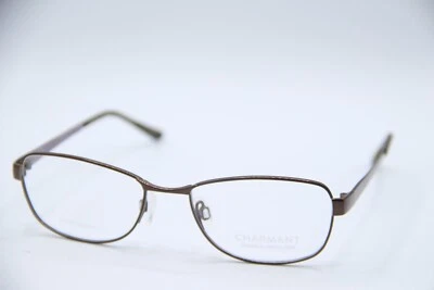 NOVO CHARMANT TITANIUM PERFECTION CH12135 BRN AUTÊNTICO ÓCULOS DE DESIGNER 51-17 - Imagem 1 de 4